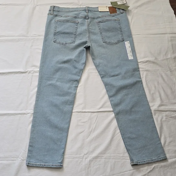 Goodfellow & Co Men's Denim Slim Jeans - Light Blue - Picture 4 of 7